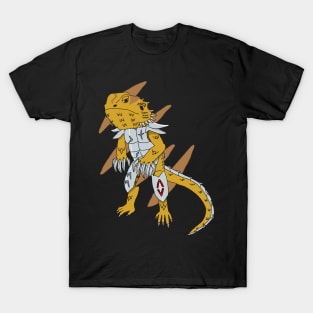 Bearded dragon warrior! T-Shirt